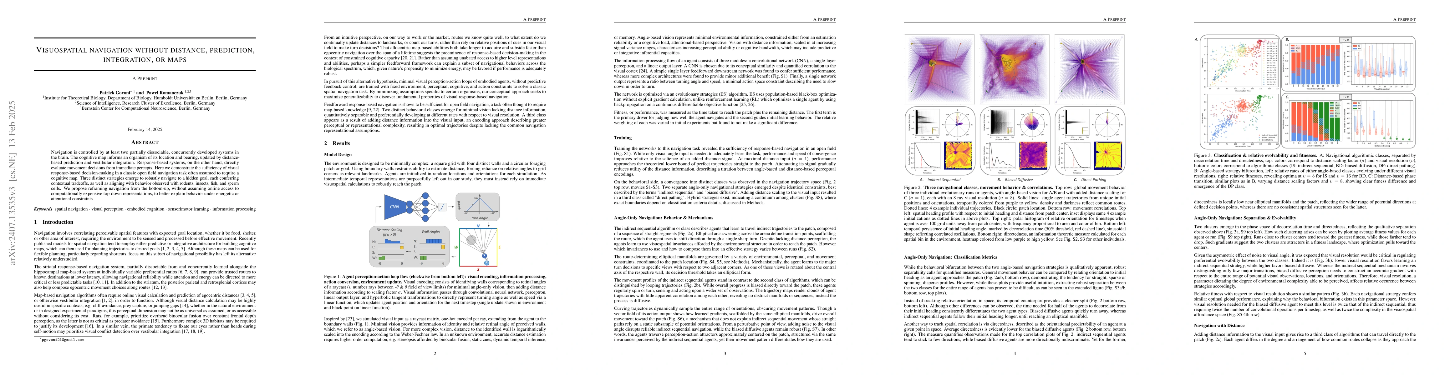 Thumbnail for Fundamental Visual Navigation Algorithms: Indirect Sequential, Biased
  Diffusive, & Direct Pathing