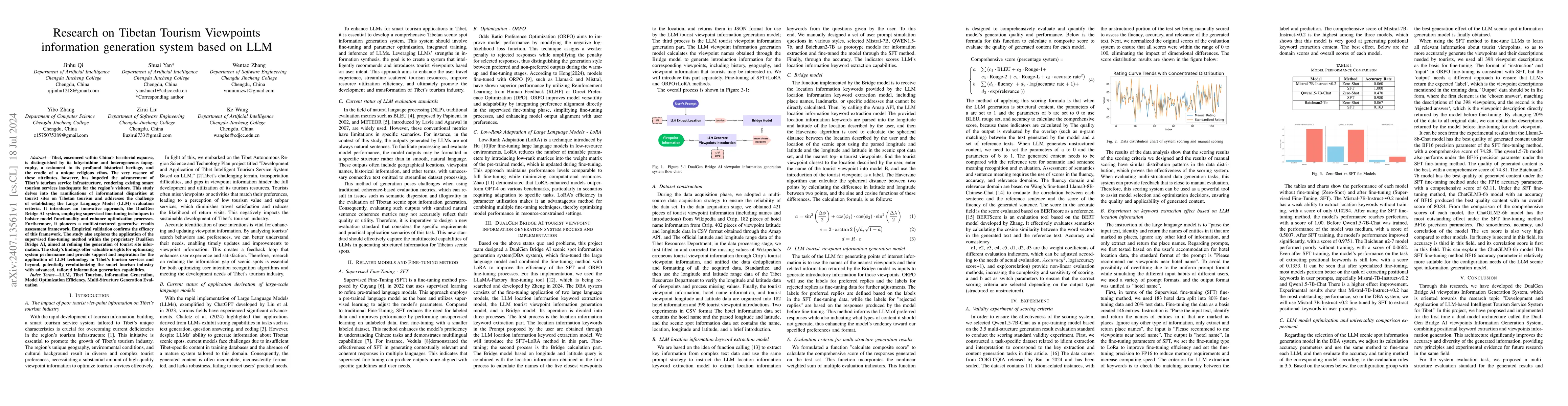 Thumbnail for Research on Tibetan Tourism Viewpoints information generation system
  based on LLM