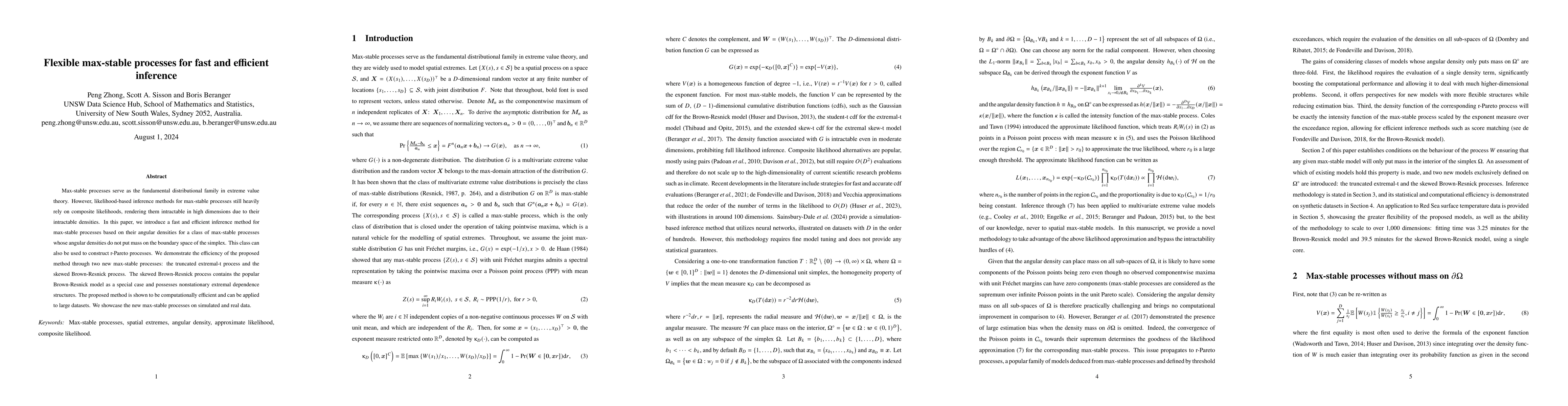 Thumbnail for Flexible max-stable processes for fast and efficient inference