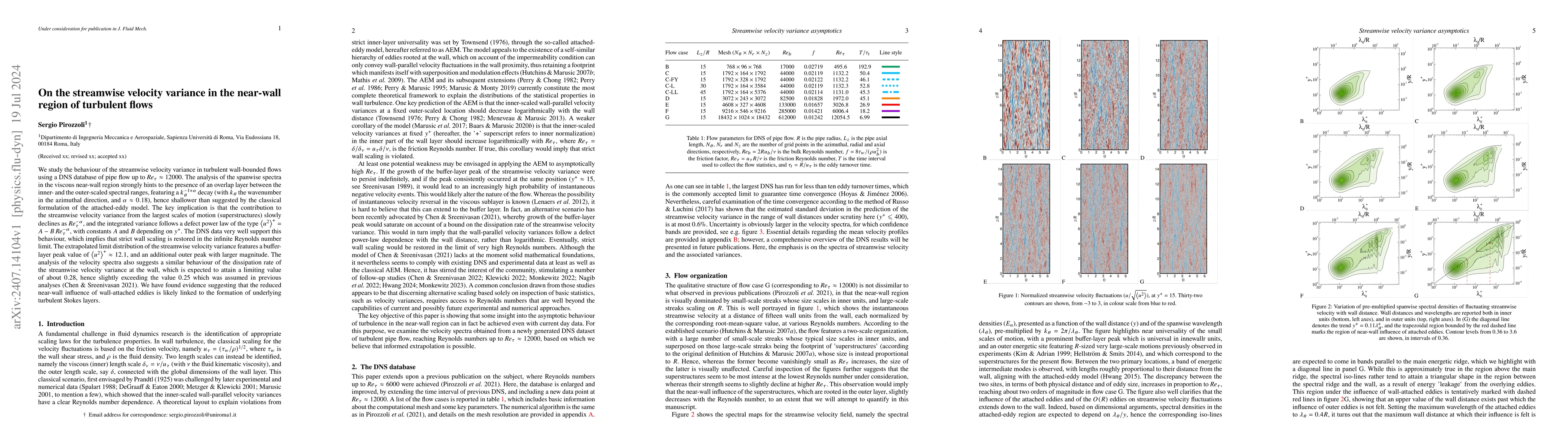 Thumbnail for On the streamwise velocity variance in the near-wall region of turbulent
  flows