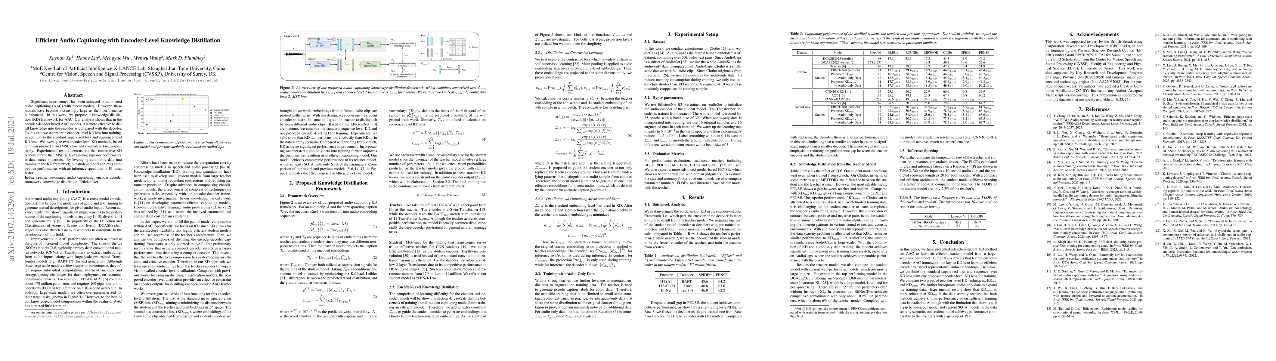 Thumbnail for Efficient Audio Captioning with Encoder-Level Knowledge Distillation