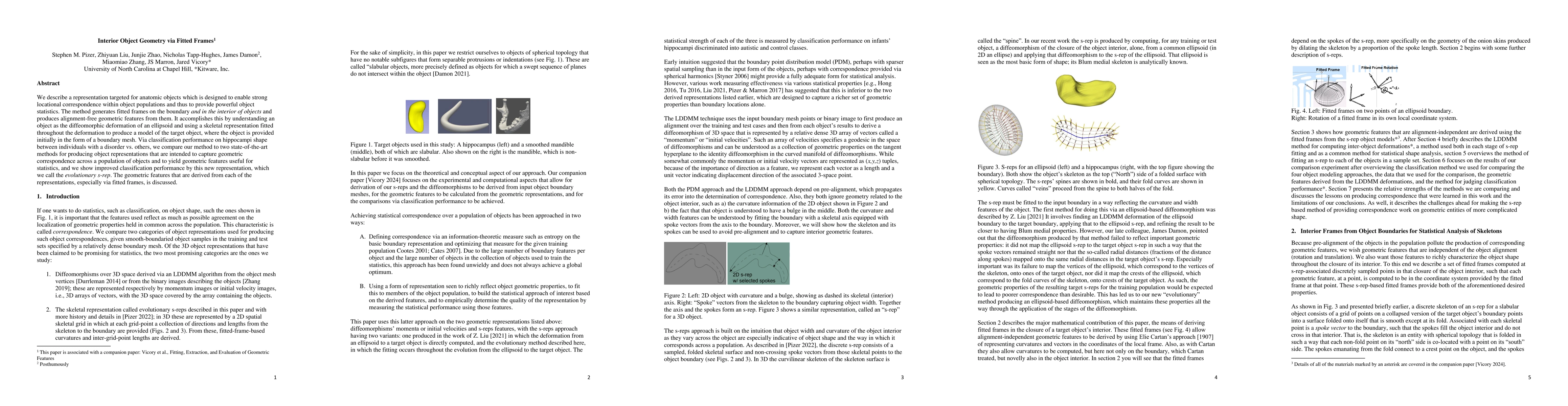 Thumbnail for Interior Object Geometry via Fitted Frames
