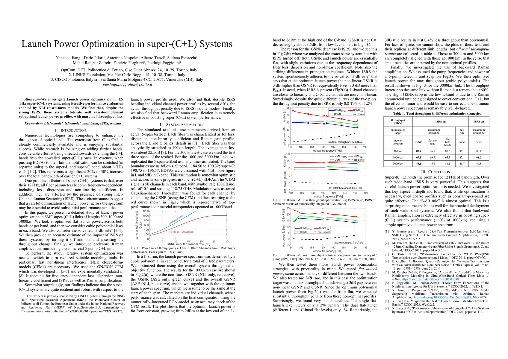 Thumbnail for Launch Power Optimization in super-(C+L) Systems