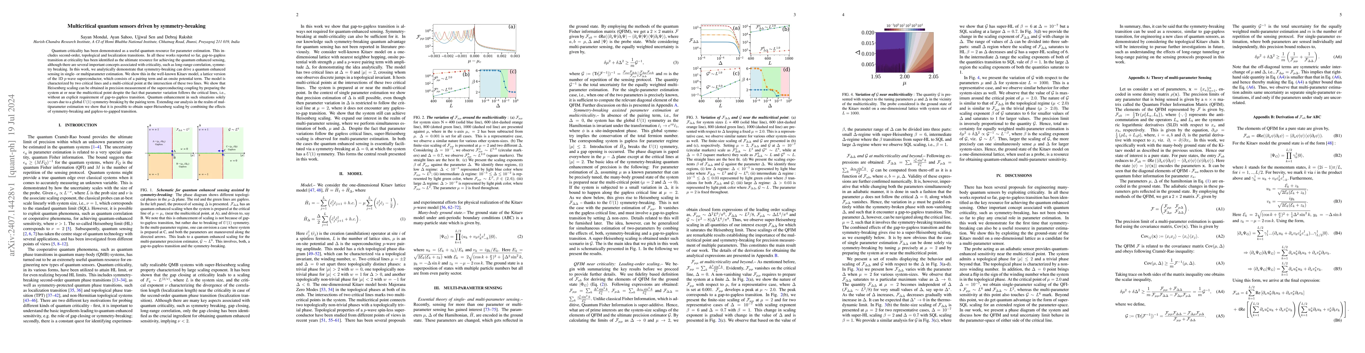 Thumbnail for Multicritical quantum sensors driven by symmetry-breaking