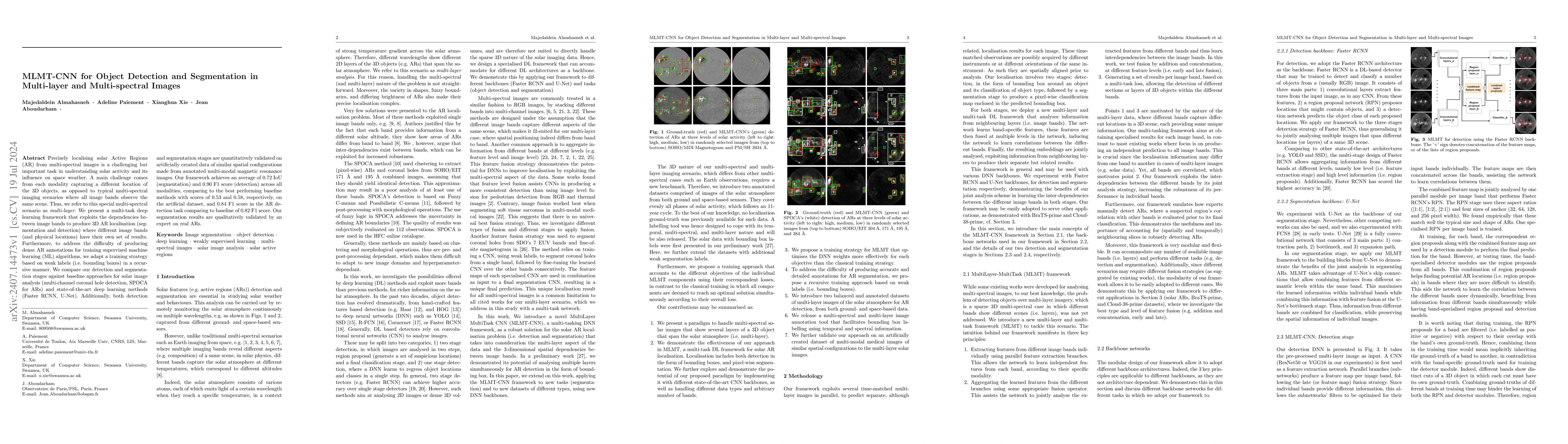 Thumbnail for MLMT-CNN for Object Detection and Segmentation in Multi-layer and
  Multi-spectral Images