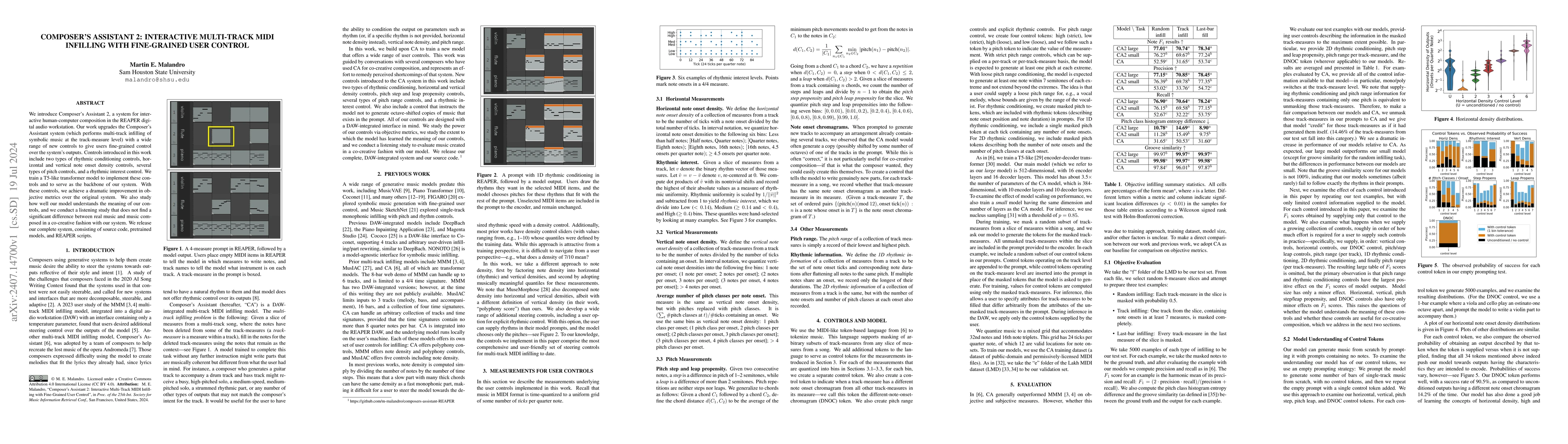 Thumbnail for Composer's Assistant 2: Interactive Multi-Track MIDI Infilling with
  Fine-Grained User Control