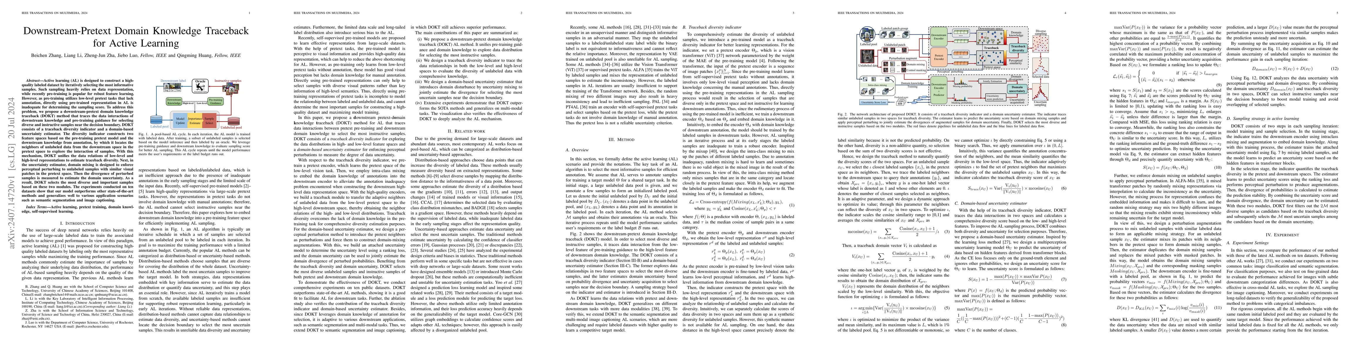 Thumbnail for Downstream-Pretext Domain Knowledge Traceback for Active Learning