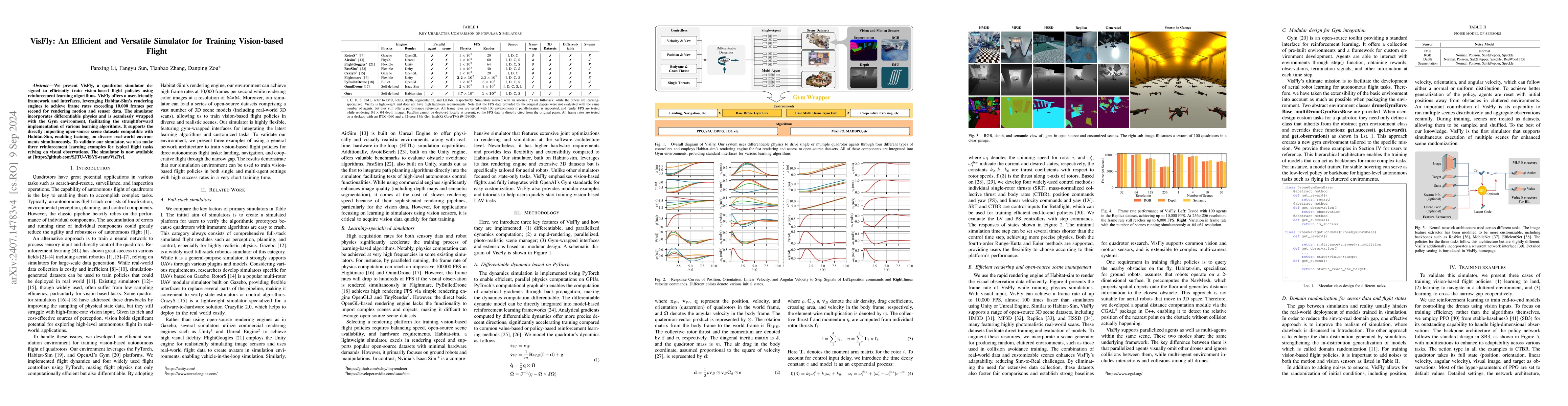 Thumbnail for VisFly: An Efficient and Versatile Simulator for Training Vision-based
  Flight