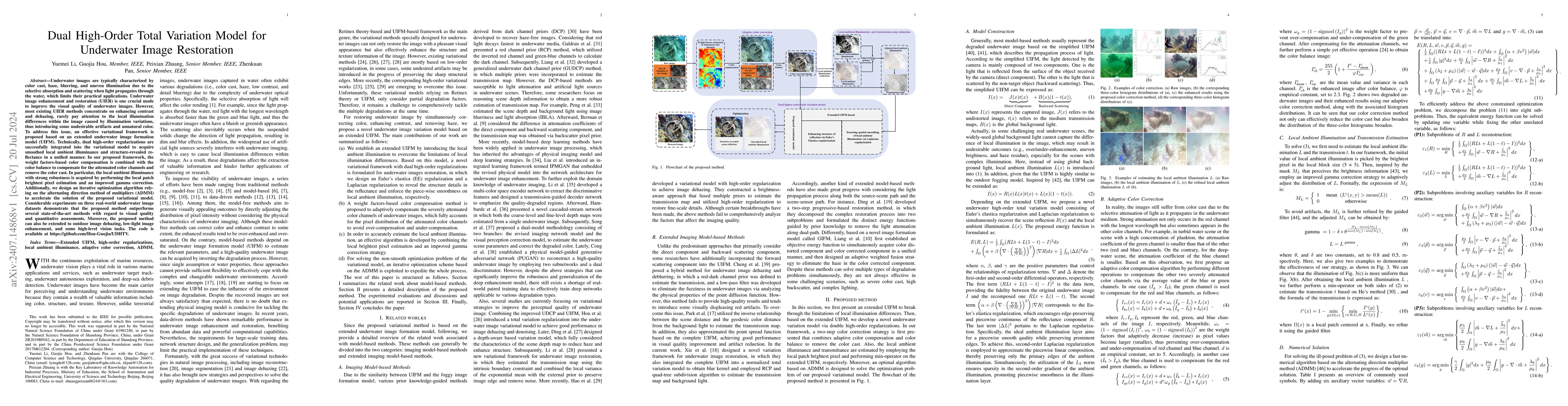 Thumbnail for Dual High-Order Total Variation Model for Underwater Image Restoration