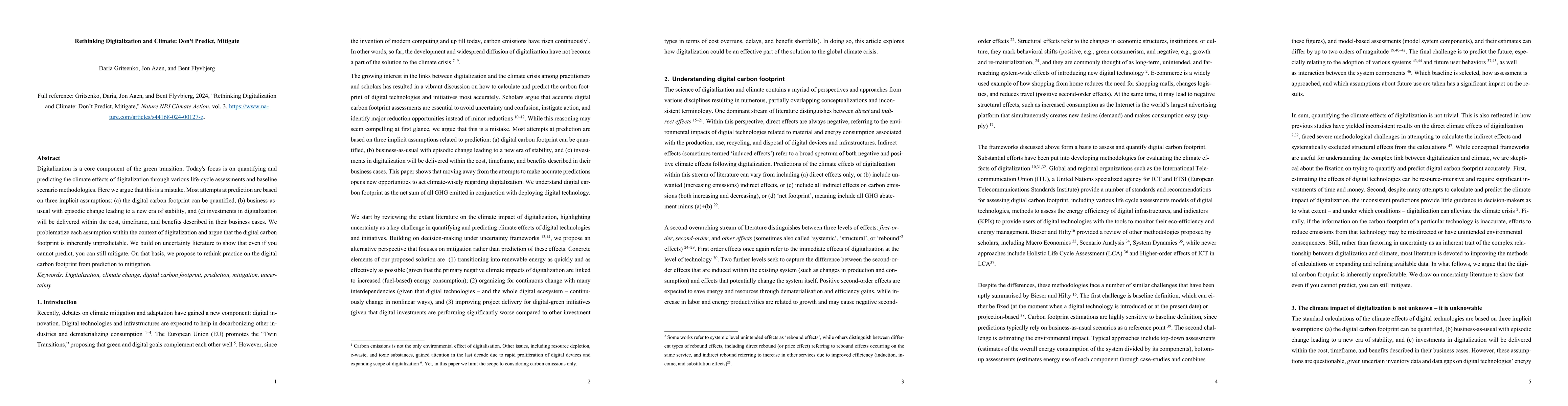 Thumbnail for Rethinking Digitalization and Climate: Don't Predict, Mitigate