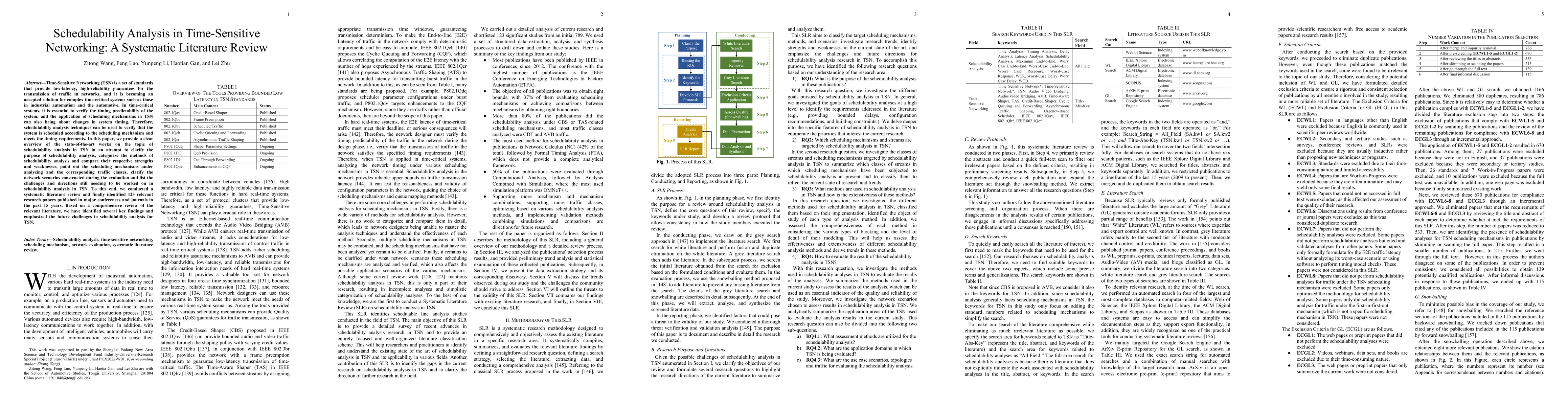 Thumbnail for Schedulability Analysis in Time-Sensitive Networking: A Systematic
  Literature Review