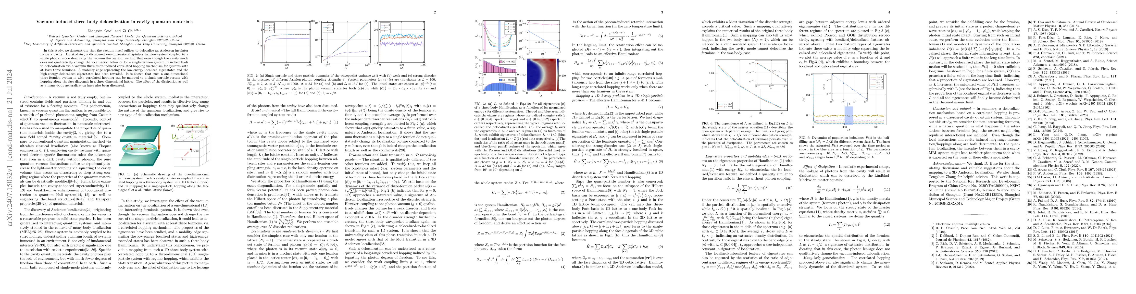 Thumbnail for Vacuum induced three-body delocalization in cavity quantum materials