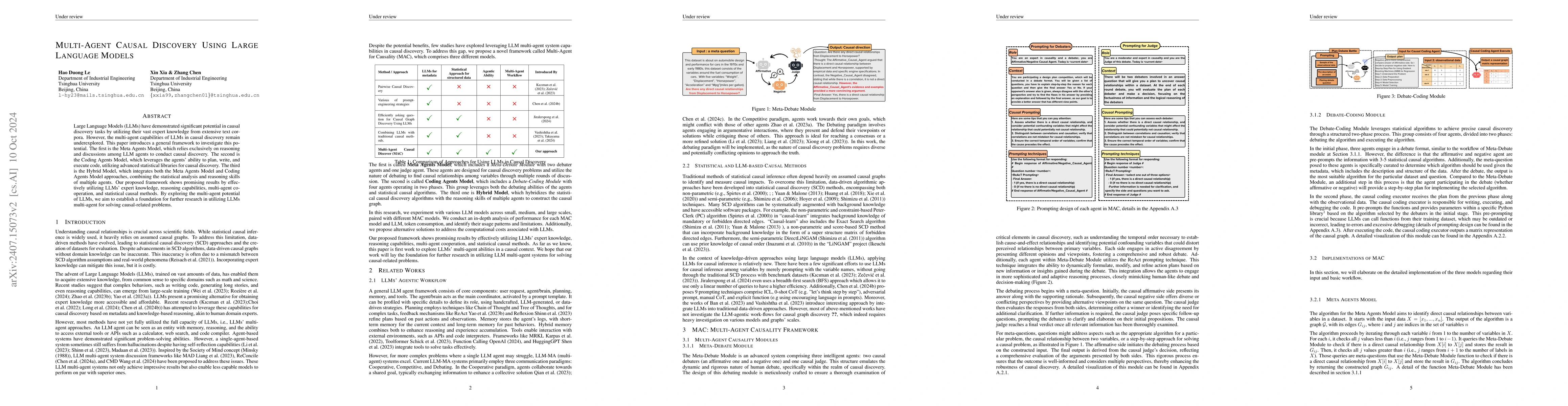 Thumbnail for Multi-Agent Causal Discovery Using Large Language Models