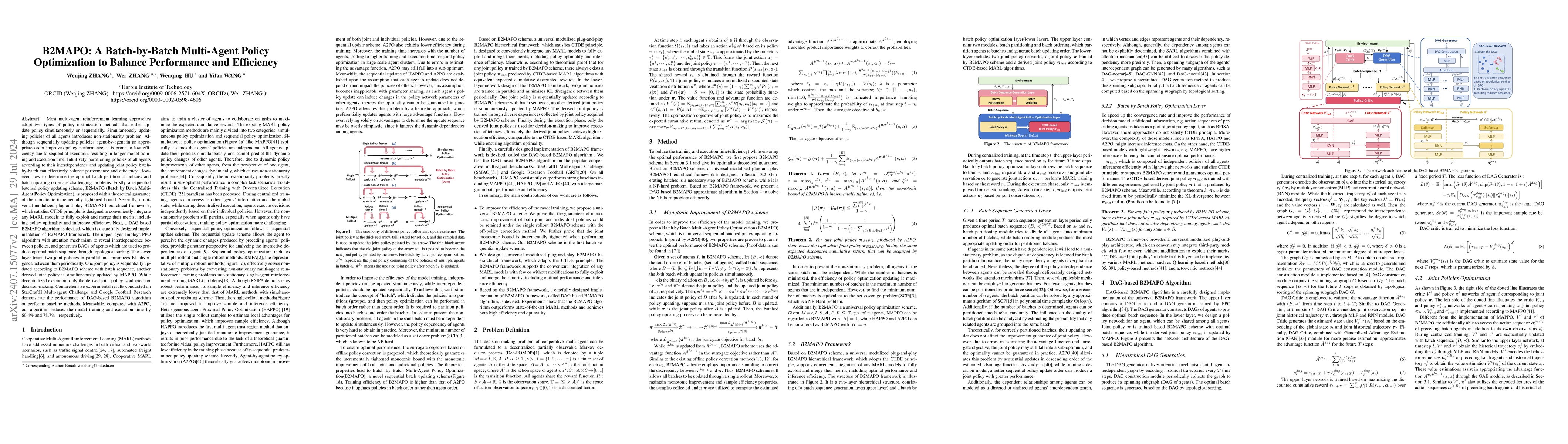 Thumbnail for B2MAPO: A Batch-by-Batch Multi-Agent Policy Optimization to Balance
  Performance and Efficiency