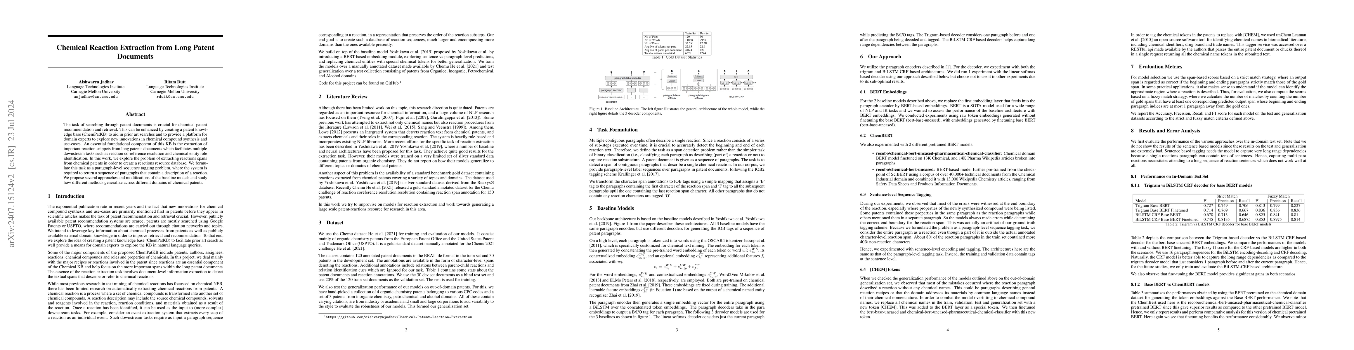 Thumbnail for Chemical Reaction Extraction from Long Patent Documents