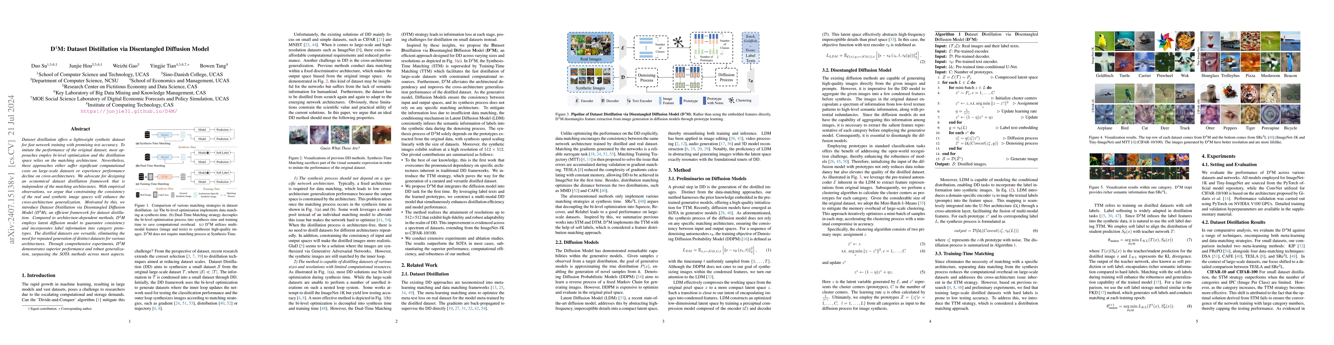 Thumbnail for D$^4$M: Dataset Distillation via Disentangled Diffusion Model