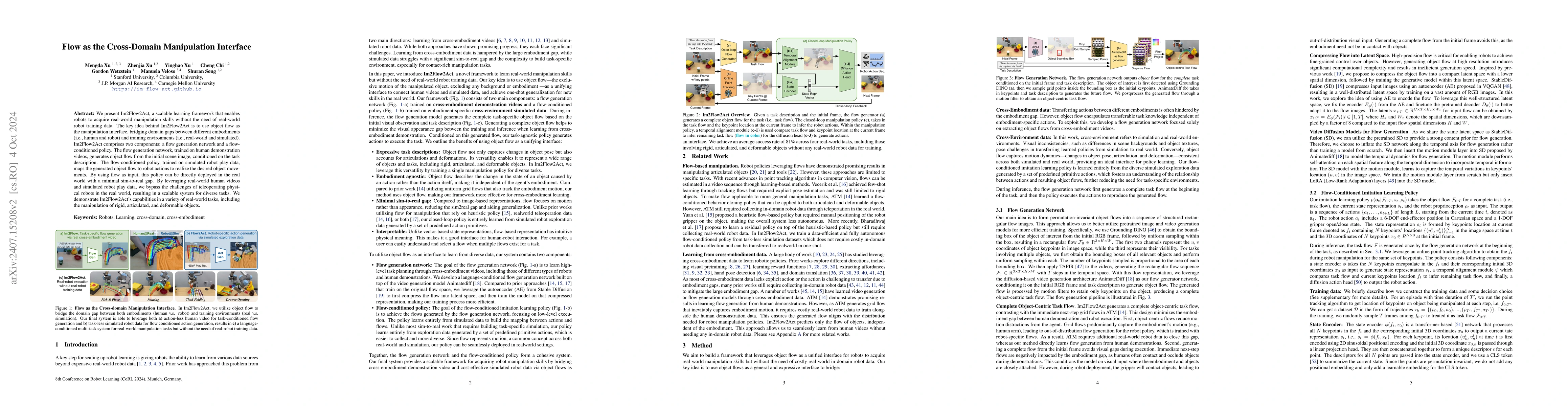 Thumbnail for Flow as the Cross-Domain Manipulation Interface