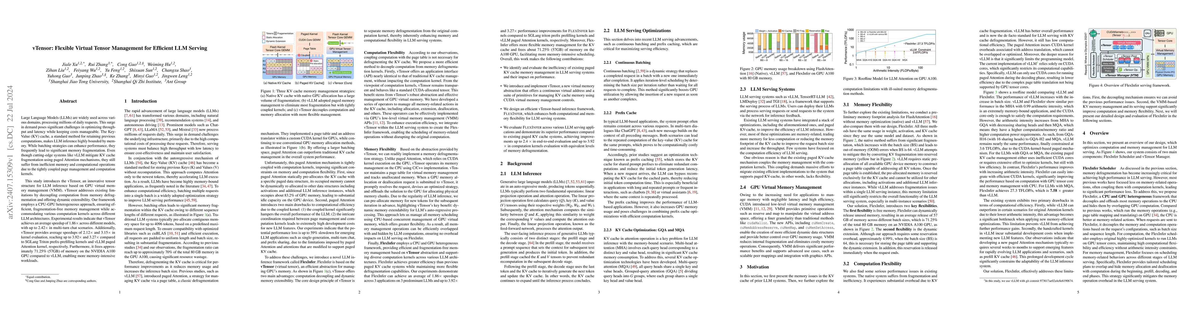 Thumbnail for vTensor: Flexible Virtual Tensor Management for Efficient LLM Serving