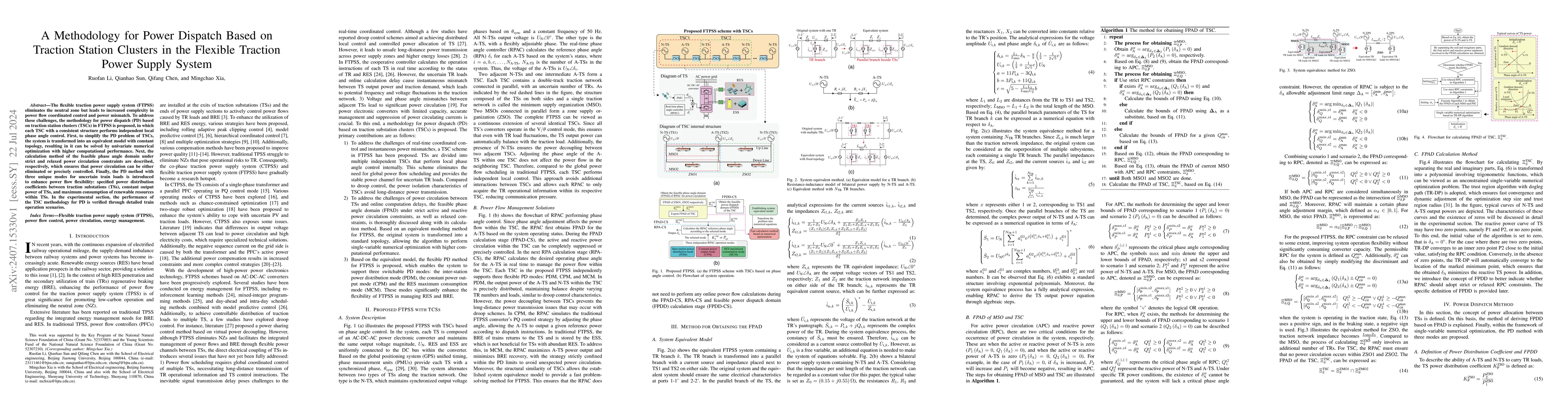 Thumbnail for A Methodology for Power Dispatch Based on Traction Station Clusters in
  the Flexible Traction Power Supply System