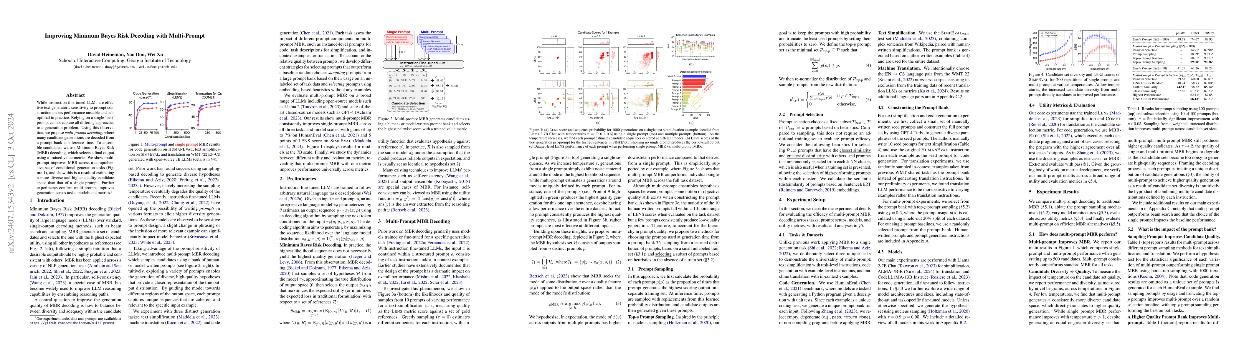 Thumbnail for Improving Minimum Bayes Risk Decoding with Multi-Prompt