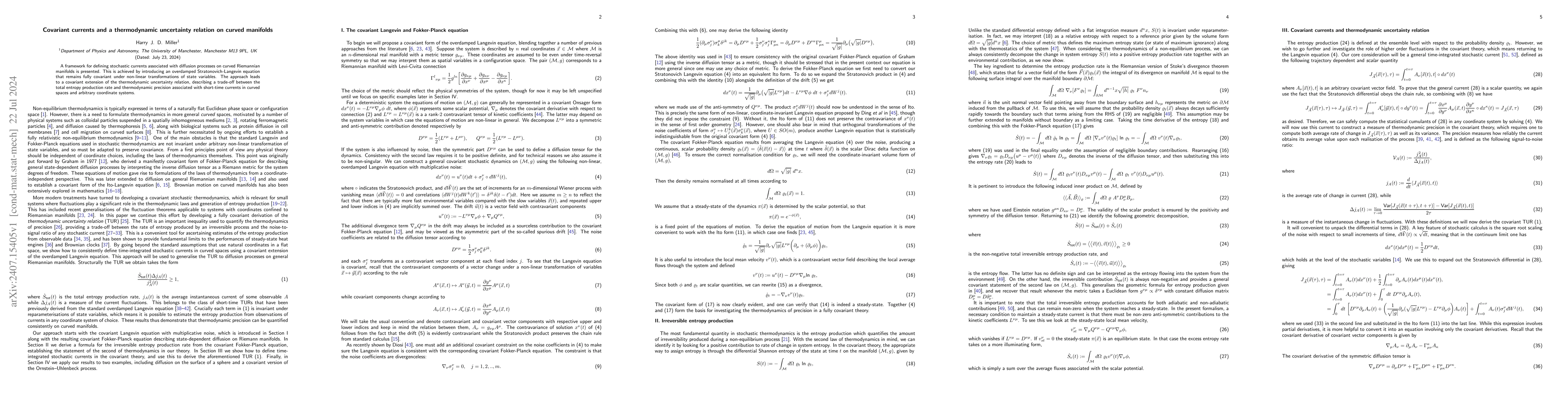 Thumbnail for Covariant currents and a thermodynamic uncertainty relation on curved
  manifolds