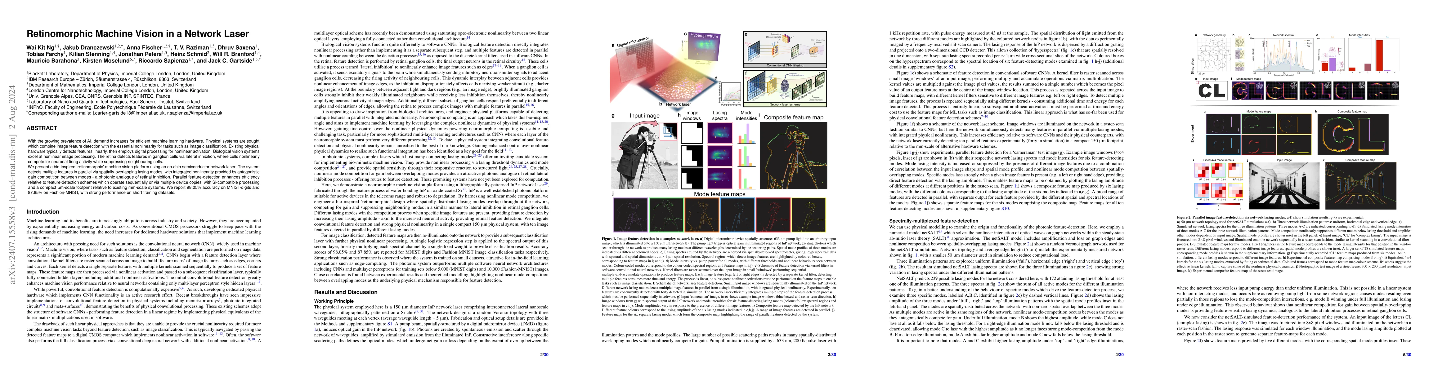 Thumbnail for Retinomorphic Machine Vision in a Network Laser