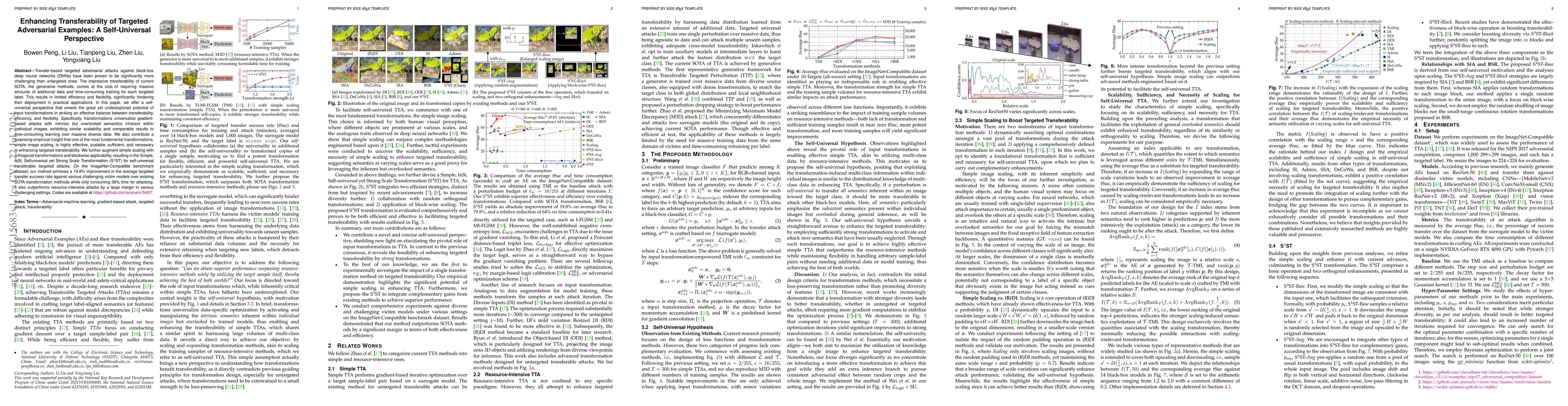 Thumbnail for Enhancing Transferability of Targeted Adversarial Examples: A
  Self-Universal Perspective