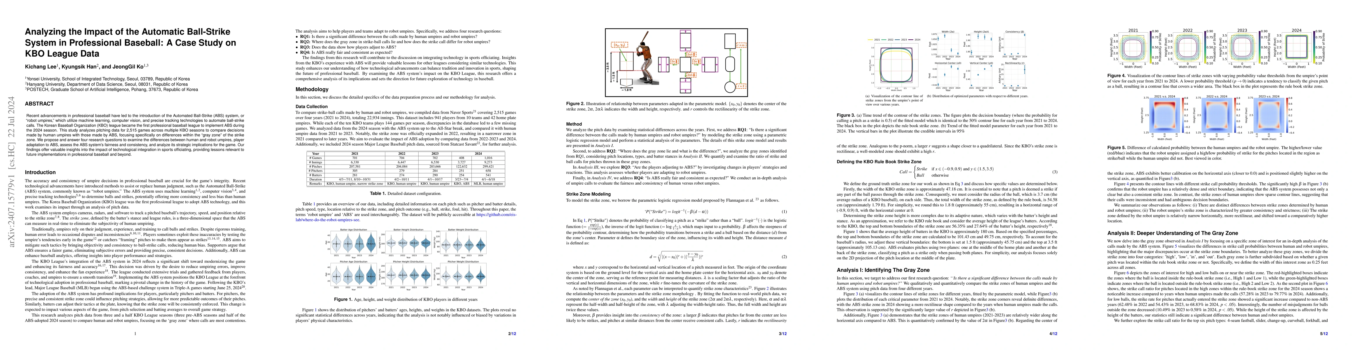 Thumbnail for Analyzing the Impact of the Automatic Ball-Strike System in Professional
  Baseball: A Case Study on KBO League Data