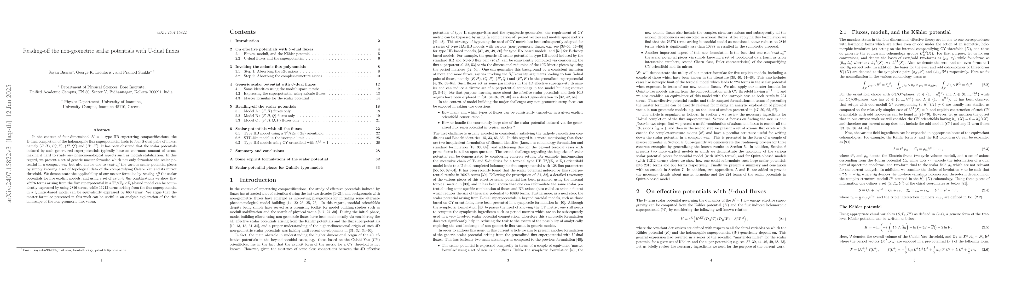 Thumbnail for Reading-off the non-geometric scalar potentials with U-dual fluxes
