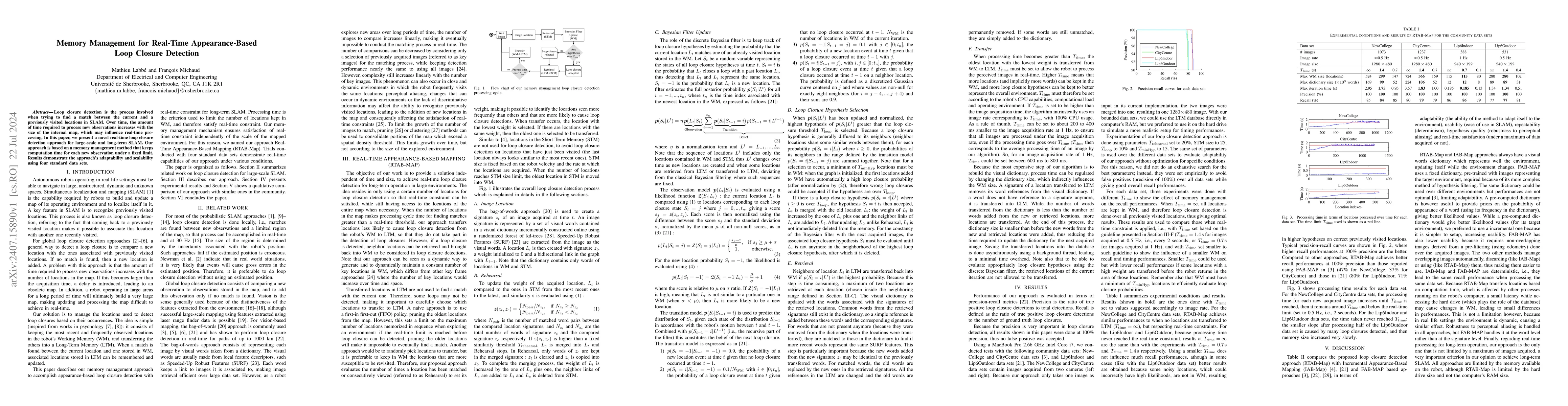 Thumbnail for Memory Management for Real-Time Appearance-Based Loop Closure Detection