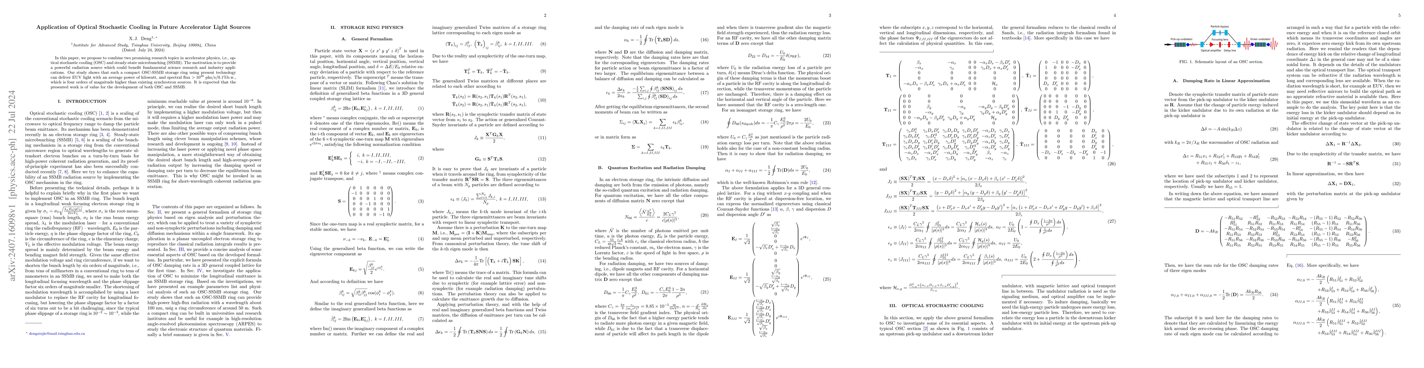 Thumbnail for Application of Optical Stochastic Cooling in Future Accelerator Light
  Sources