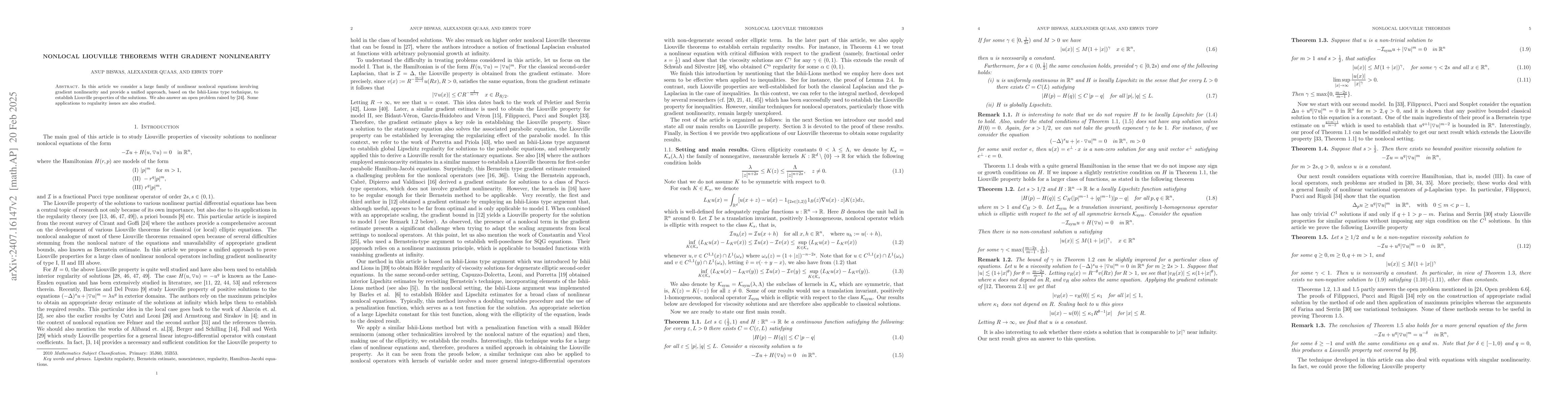 Thumbnail for Nonlocal Liouville theorems with gradient nonlinearity