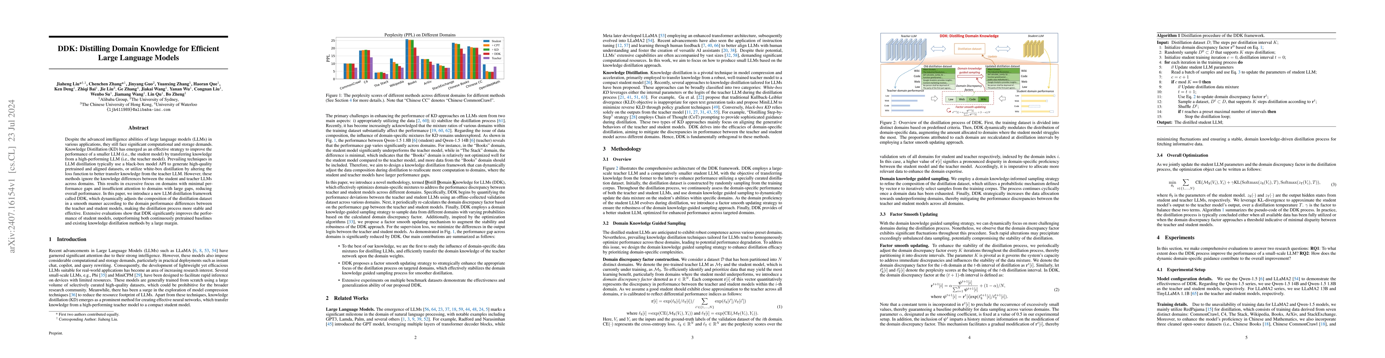 Thumbnail for DDK: Distilling Domain Knowledge for Efficient Large Language Models