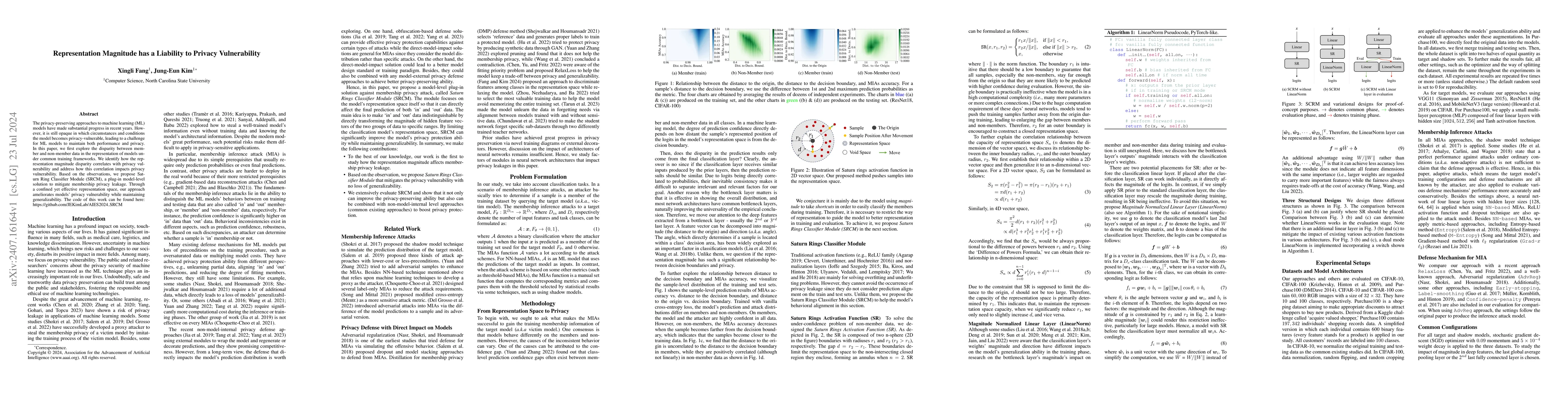 Thumbnail for Representation Magnitude has a Liability to Privacy Vulnerability