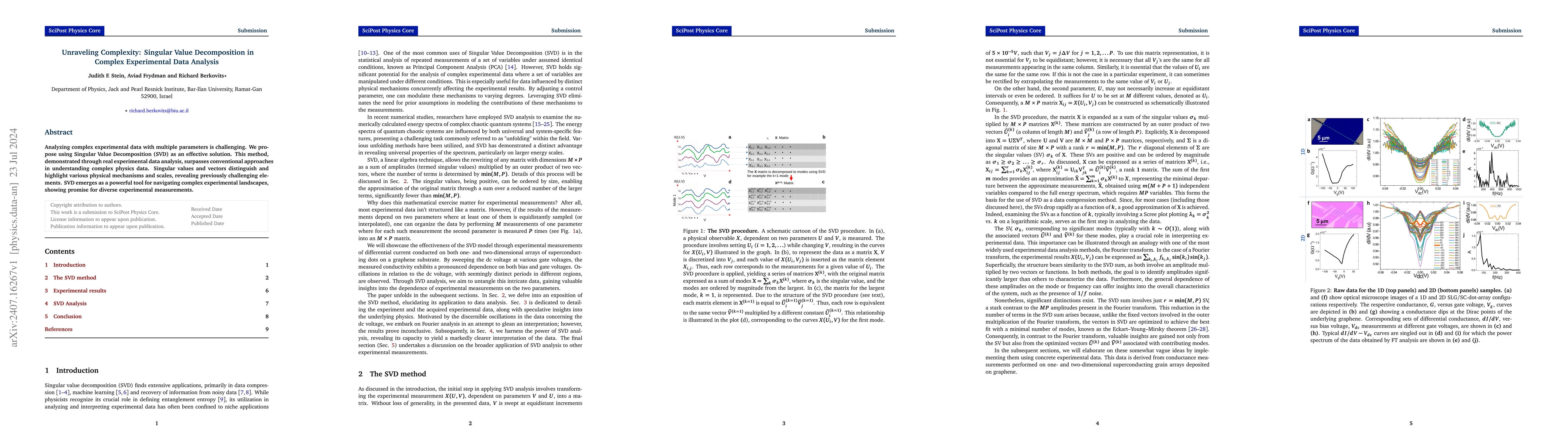 Thumbnail for Unraveling Complexity: Singular Value Decomposition in Complex
  Experimental Data Analysis