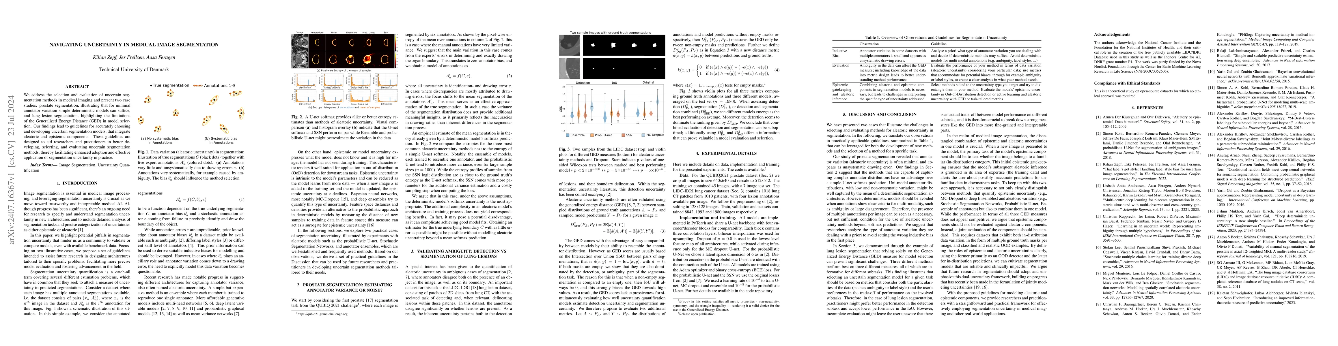 Thumbnail for Navigating Uncertainty in Medical Image Segmentation