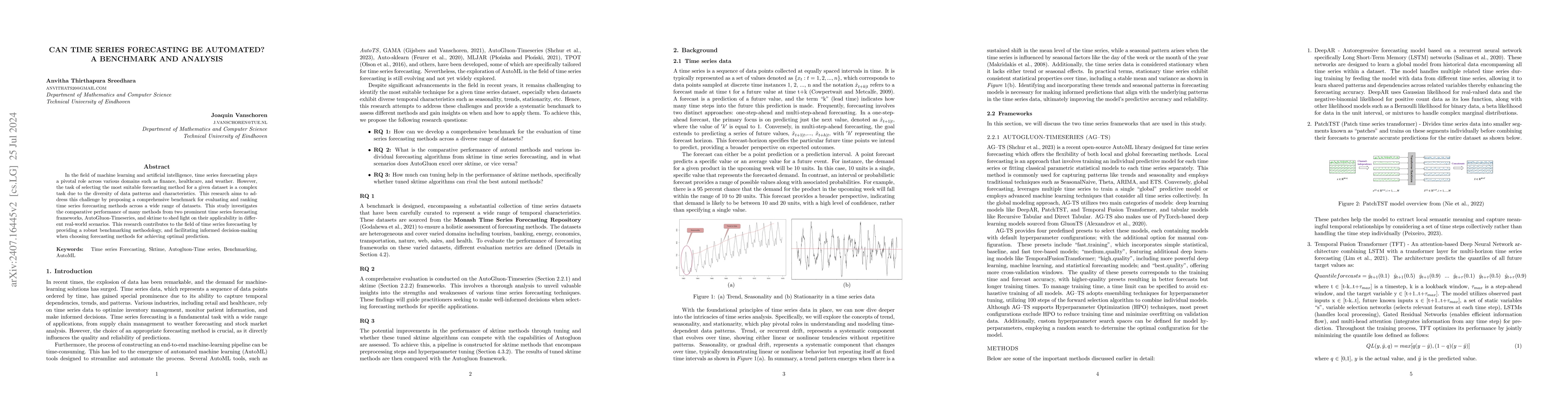 Thumbnail for Can time series forecasting be automated? A benchmark and analysis