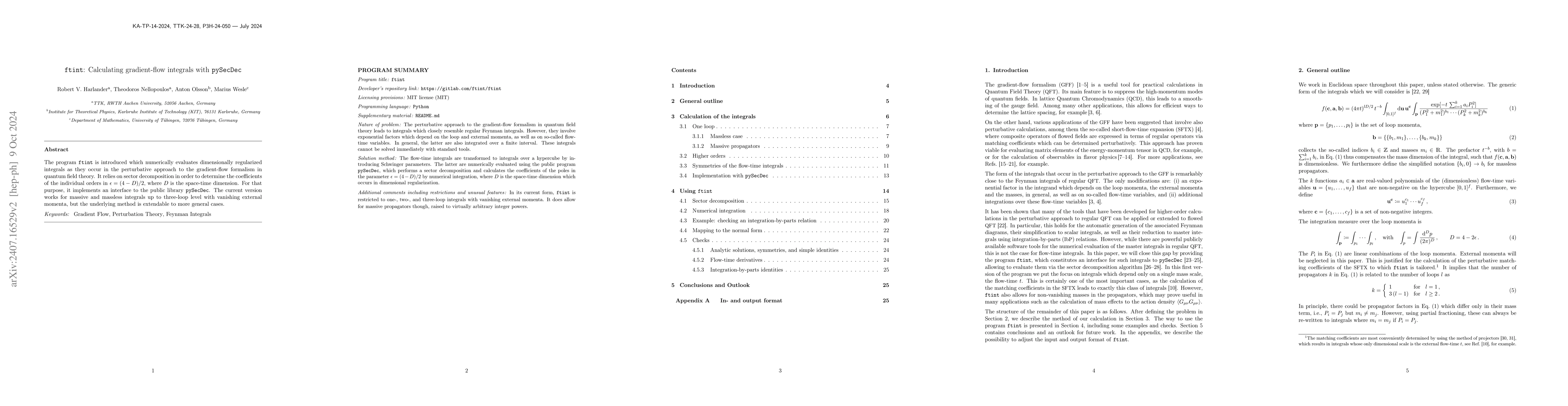 Thumbnail for ftint: Calculating gradient-flow integrals with pySecDec