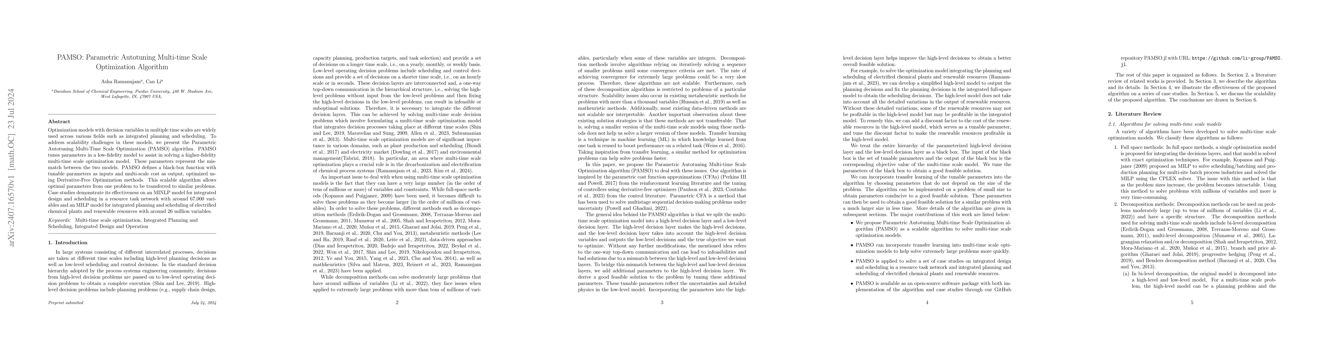 Thumbnail for PAMSO: Parametric Autotuning Multi-time Scale Optimization Algorithm