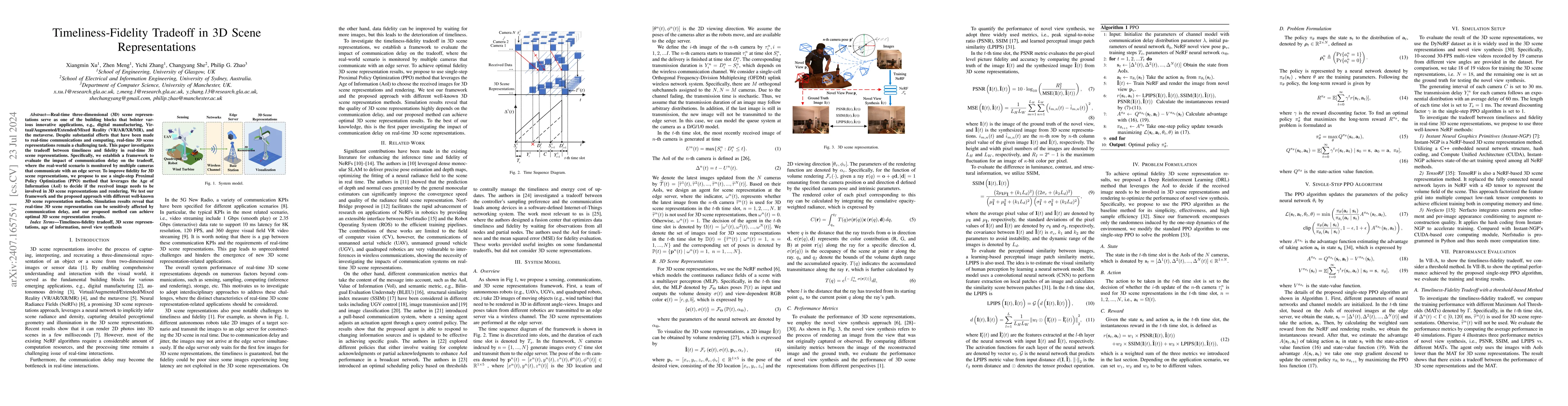 Thumbnail for Timeliness-Fidelity Tradeoff in 3D Scene Representations