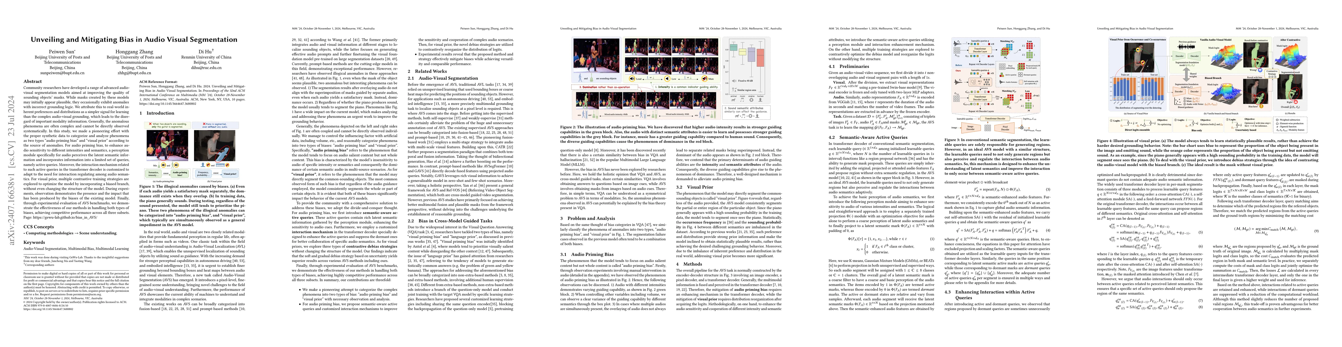 Thumbnail for Unveiling and Mitigating Bias in Audio Visual Segmentation