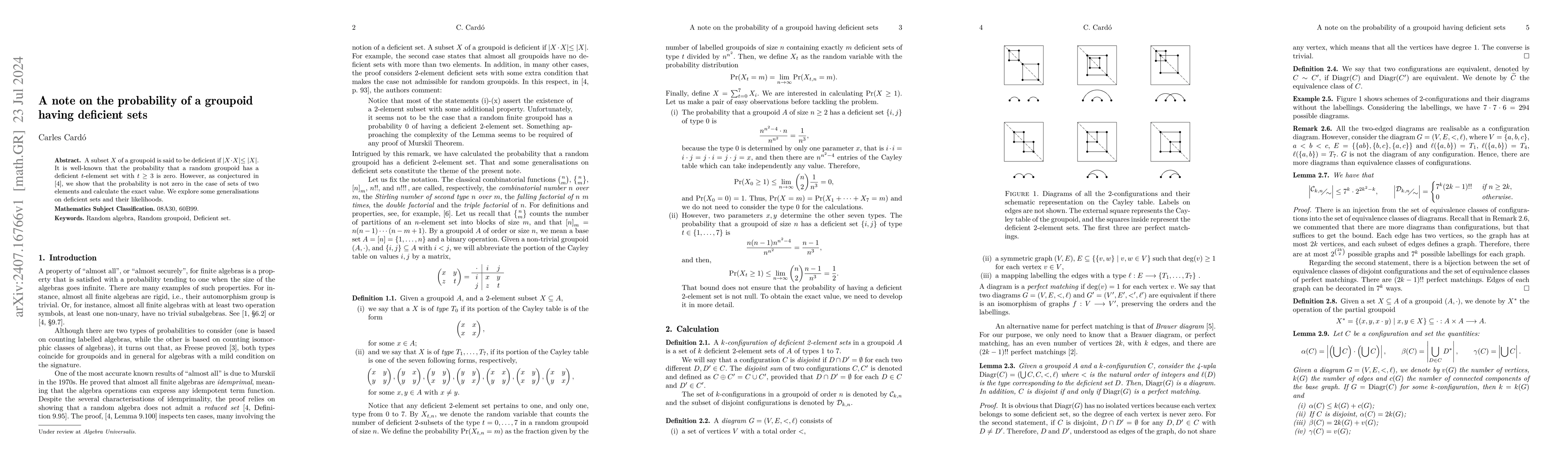 Thumbnail for A note on the probability of a groupoid having deficient sets