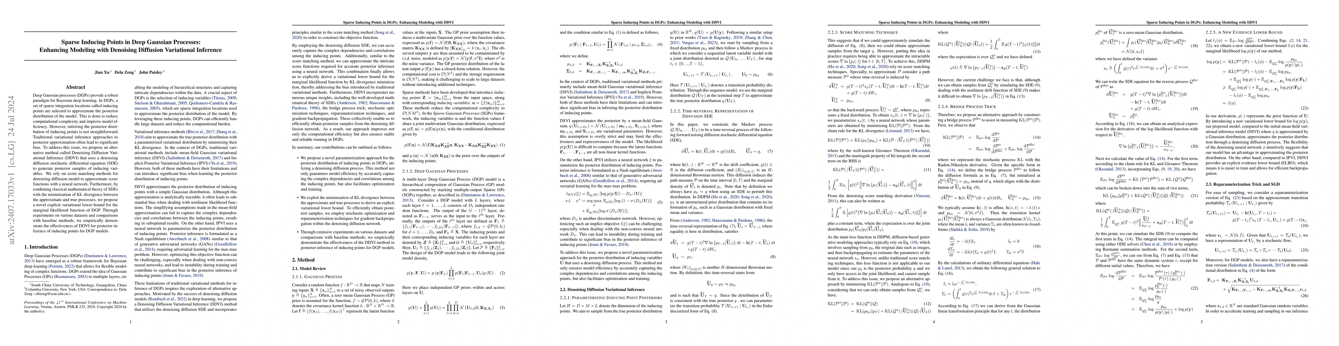 Thumbnail for Sparse Inducing Points in Deep Gaussian Processes: Enhancing Modeling
  with Denoising Diffusion Variational Inference