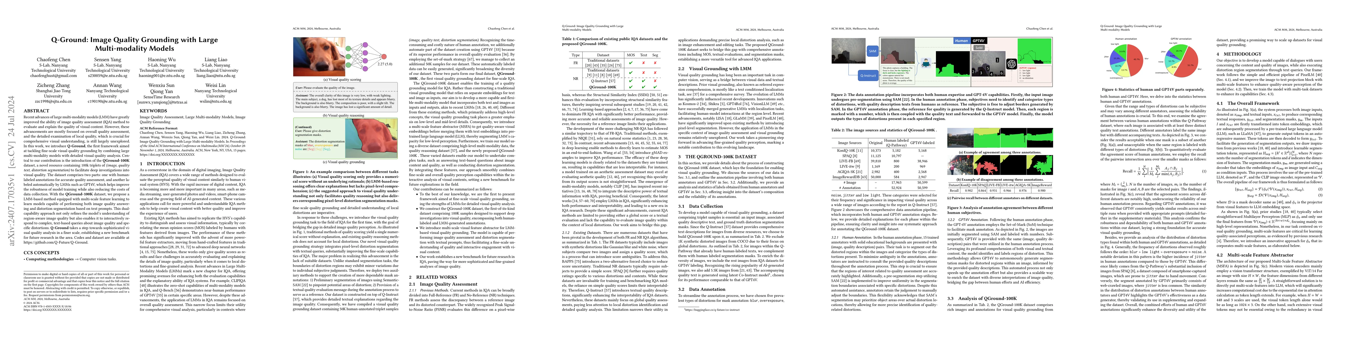 Thumbnail for Q-Ground: Image Quality Grounding with Large Multi-modality Models
