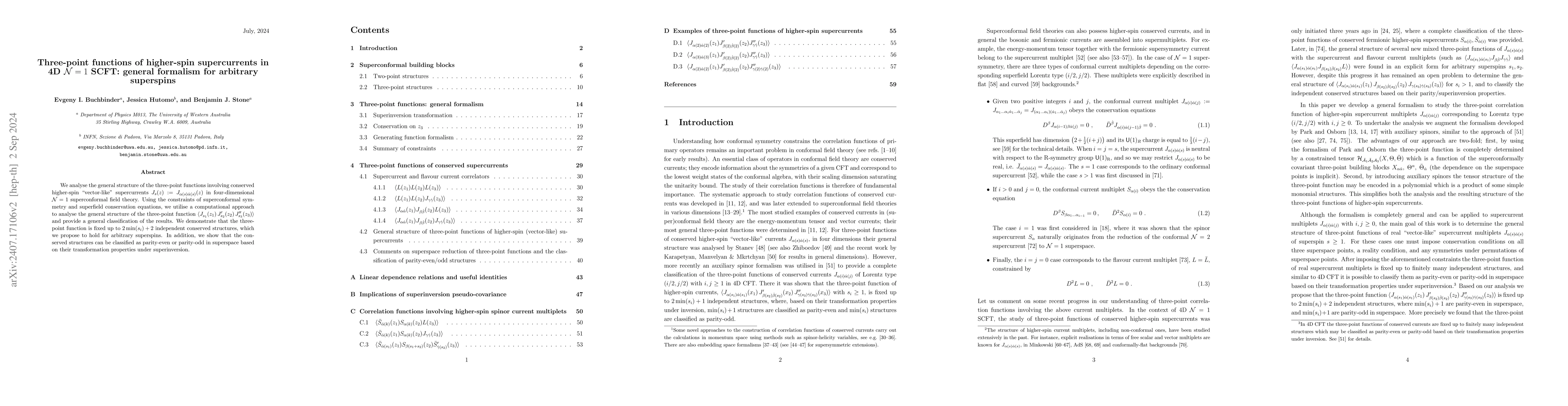 Thumbnail for Three-point functions of higher-spin supercurrents in 4D $\mathcal{N}=1$
  SCFT: general formalism for arbitrary superspins