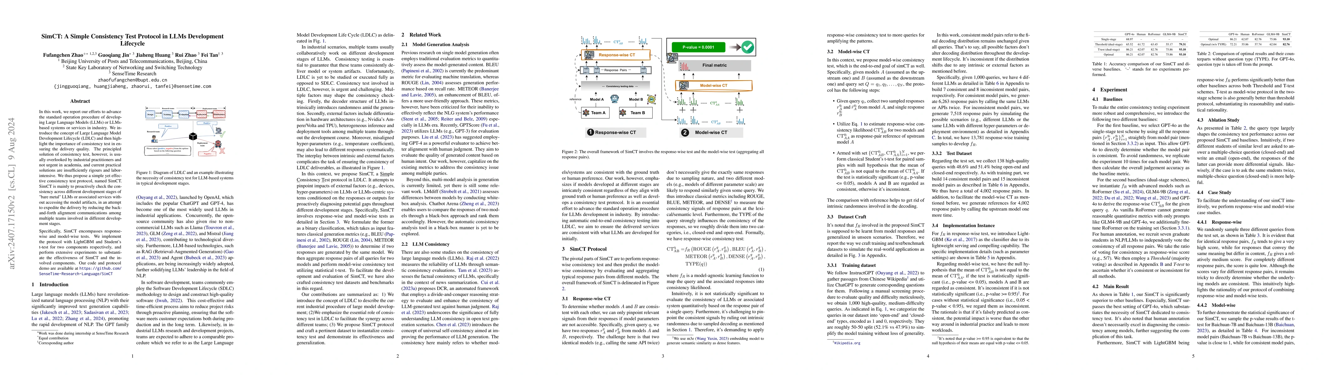 Thumbnail for SimCT: A Simple Consistency Test Protocol in LLMs Development Lifecycle