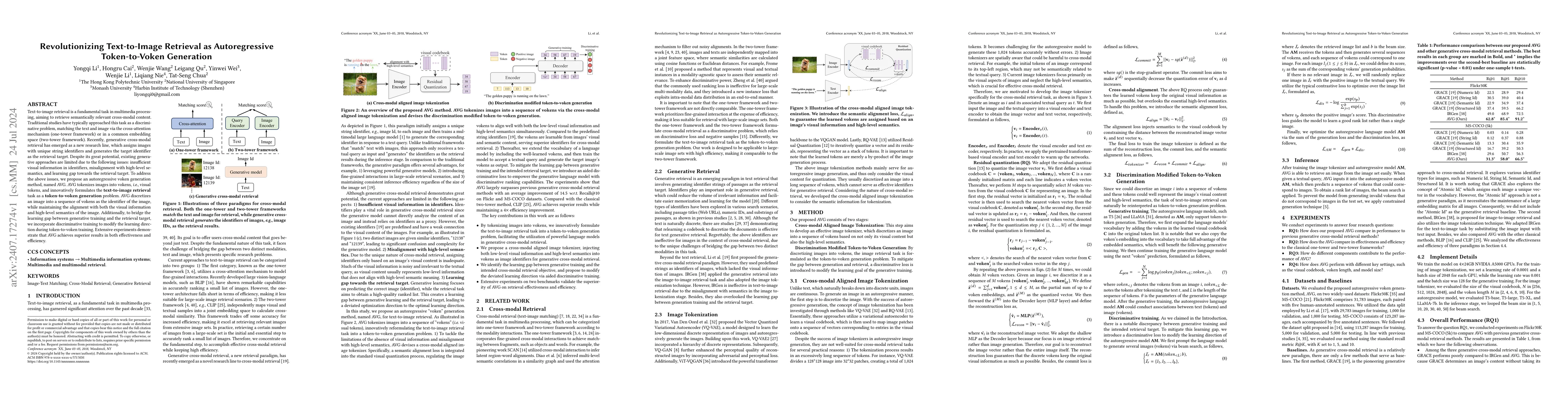 Thumbnail for Revolutionizing Text-to-Image Retrieval as Autoregressive Token-to-Voken
  Generation