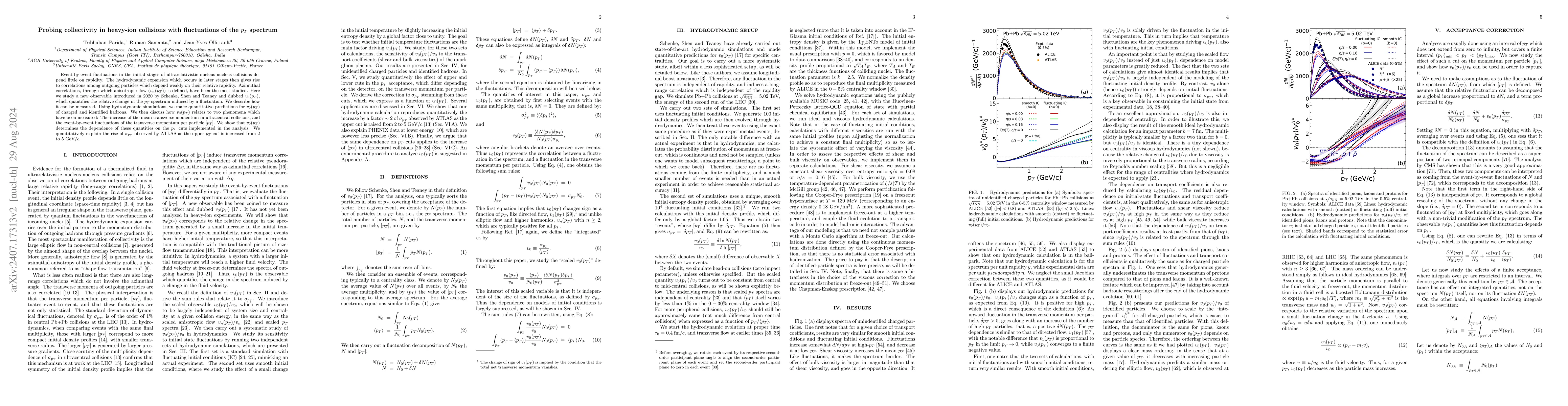 Thumbnail for Probing collectivity in heavy-ion collisions with fluctuations of the
  $p_T$ spectrum