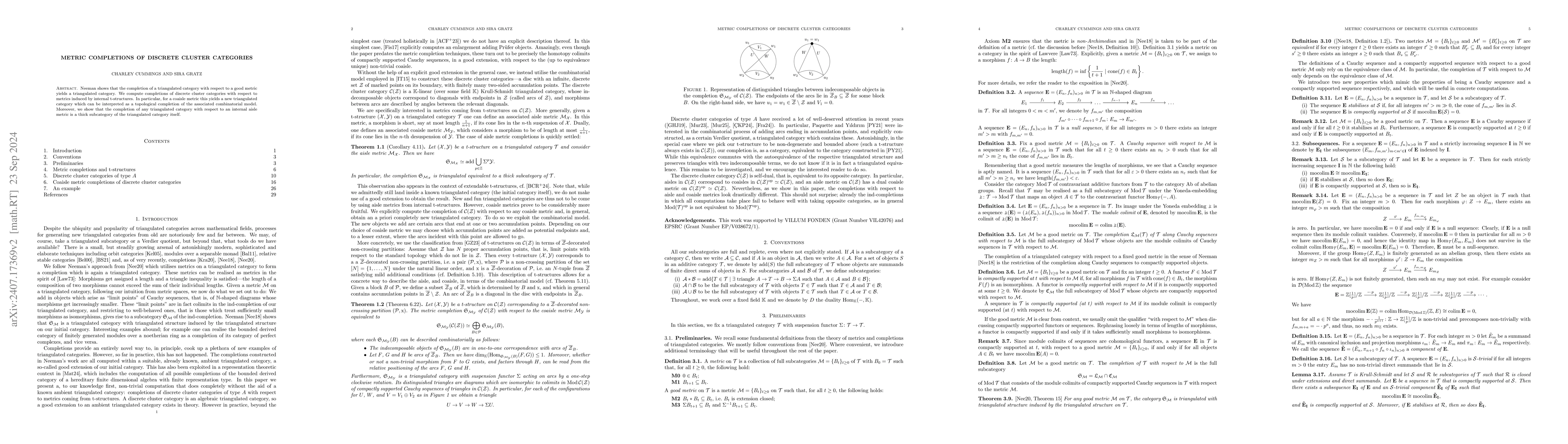 Thumbnail for Metric completions of discrete cluster categories