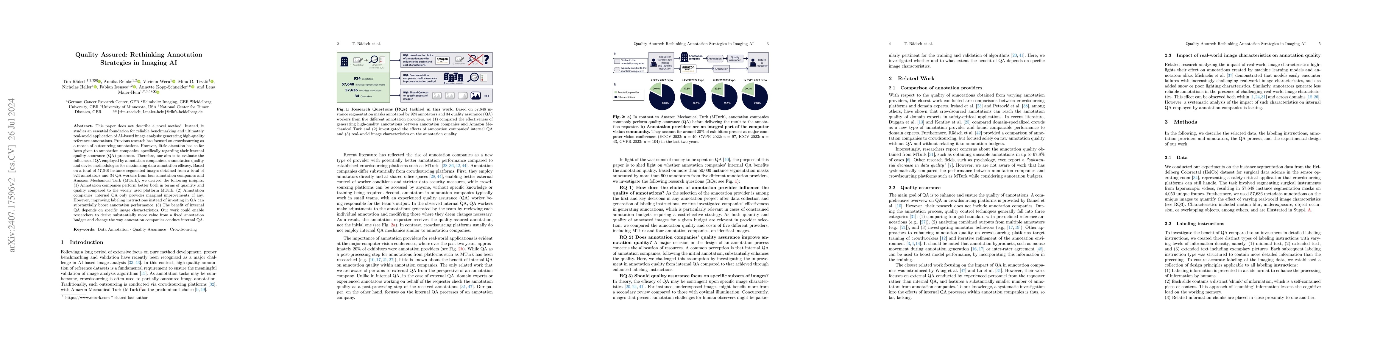 Thumbnail for Quality Assured: Rethinking Annotation Strategies in Imaging AI